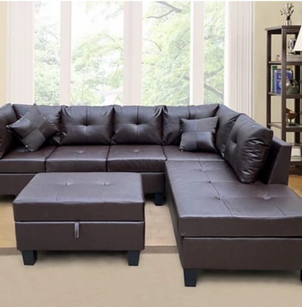 Corner Sofa Set Leather